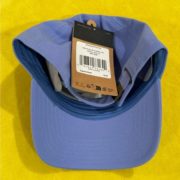 The North Face Recycled  66 Classic Hat | Virtual Blue/TNF White - Picture 5 of 12